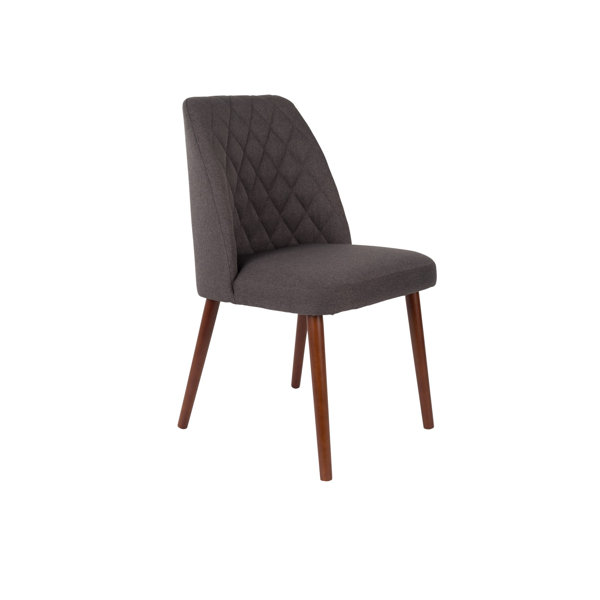 Luxury Furnitures Conway Tufted Polyester Blend Solid Back Side Chair